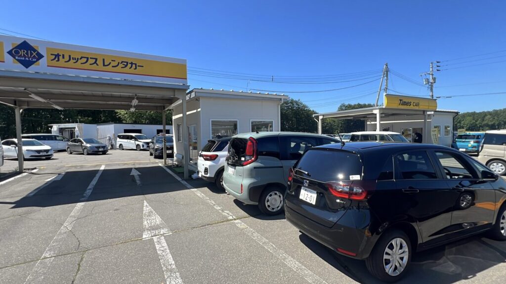 帯広空港 レンタカー レンタカー会社建物