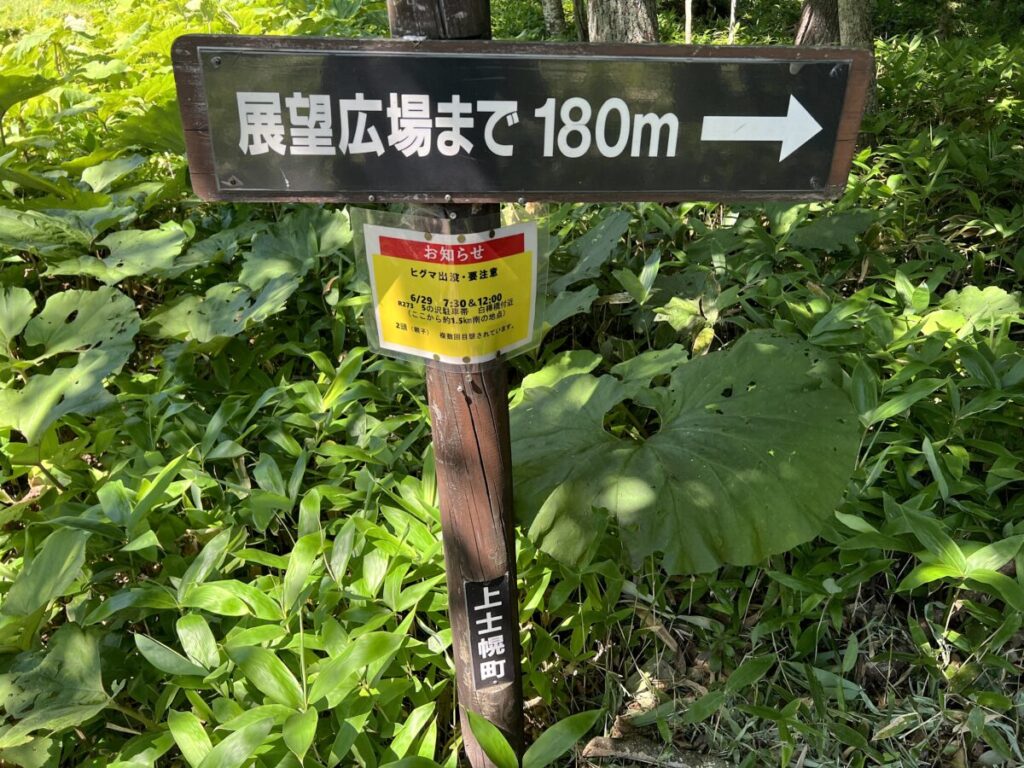 カミシホロホテル 周辺情報 タウシュベツ川橋梁 タウシュベツ川橋梁展望台 道のり 距離