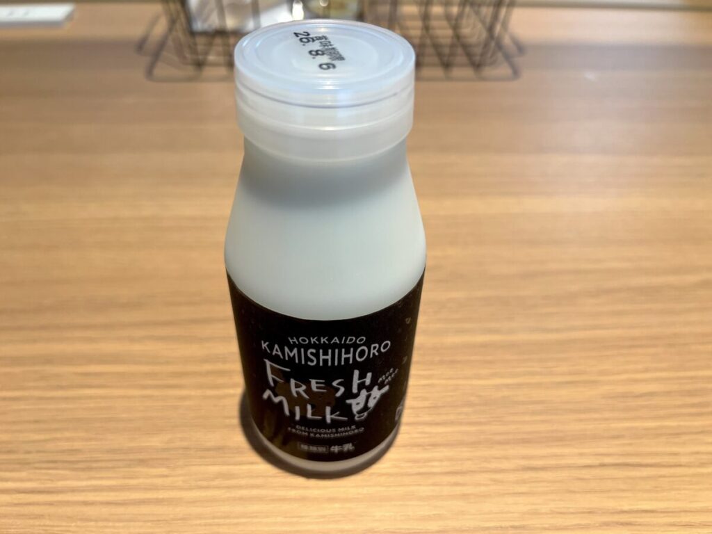 カミシホロホテル 朝食 牛乳