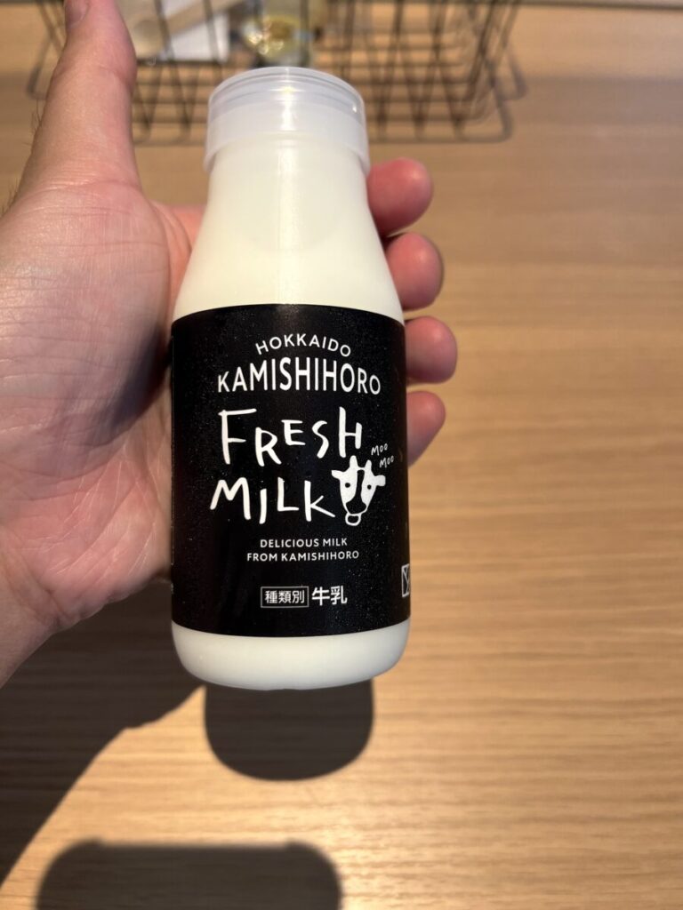 カミシホロホテル 朝食 牛乳