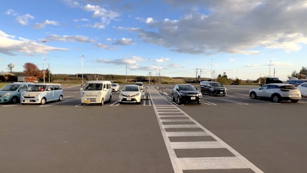 道の駅かみしほろ 駐車場