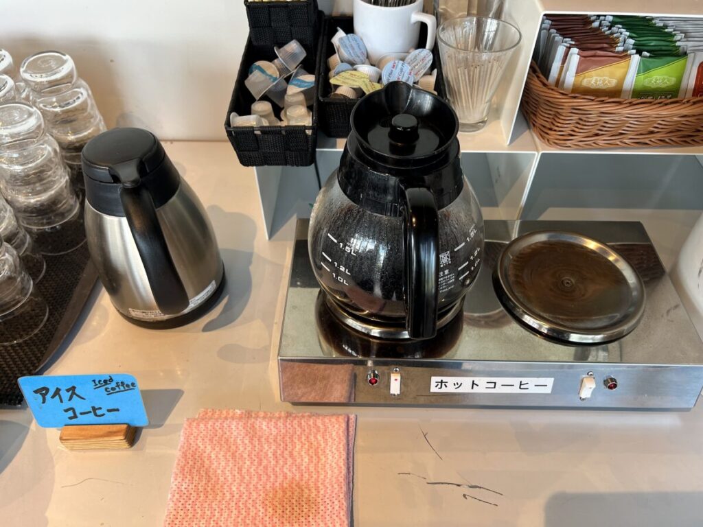道の駅かみしほろ レストラン ドリンクバー スープバー