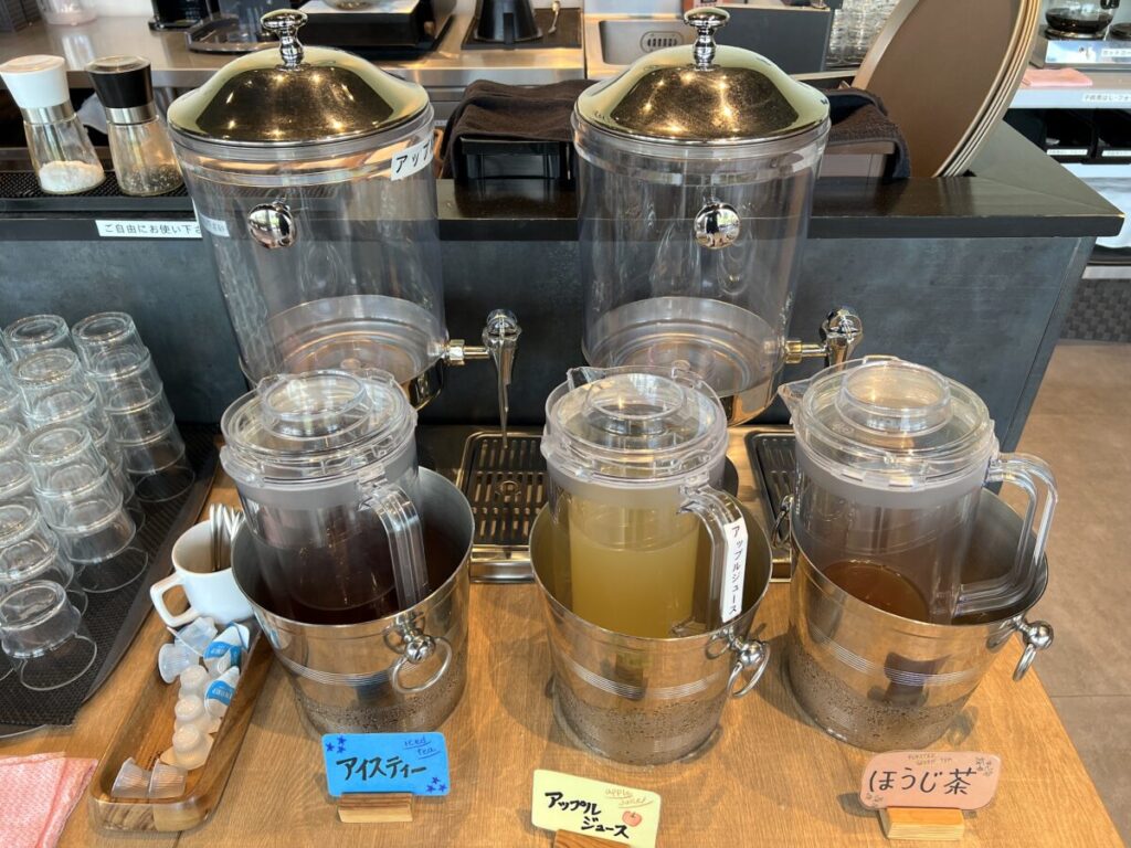 道の駅かみしほろ レストラン ドリンクバー スープバー