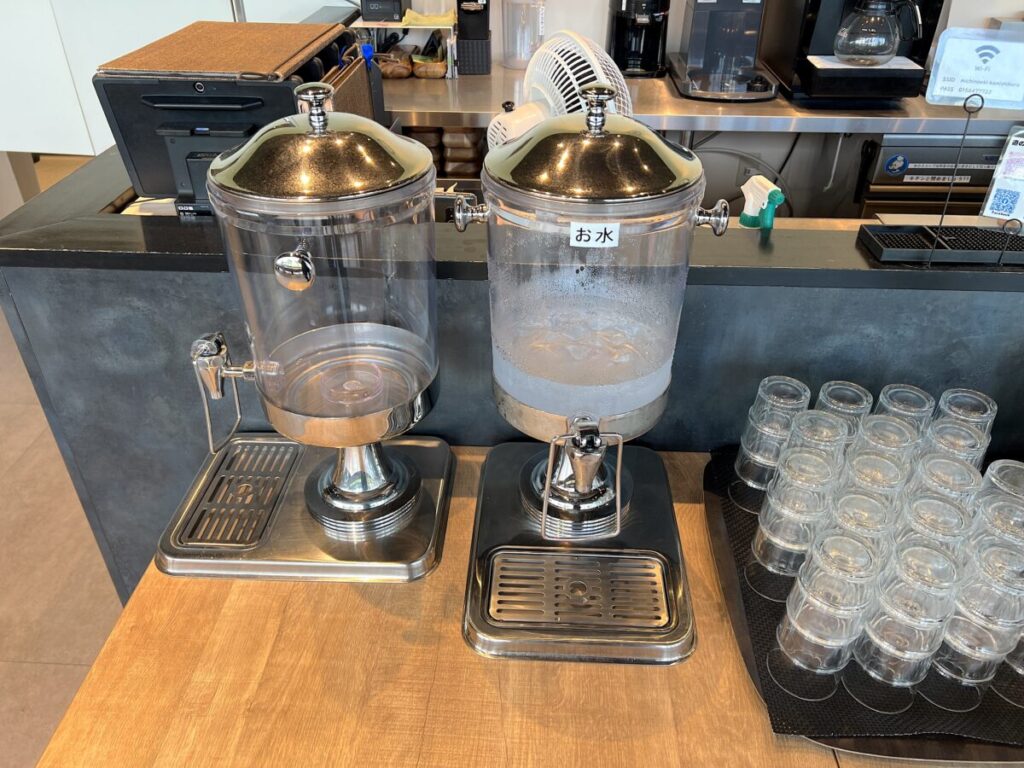 道の駅かみしほろ レストラン ドリンクバー スープバー