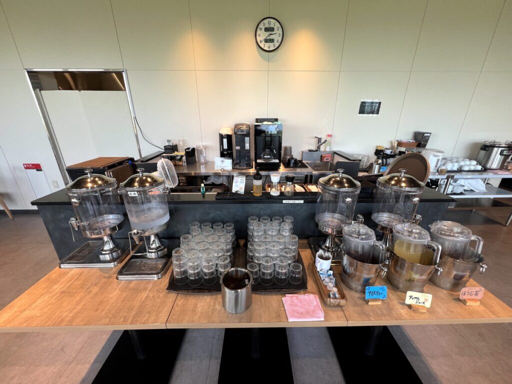 道の駅かみしほろ レストラン ドリンクバー スープバー