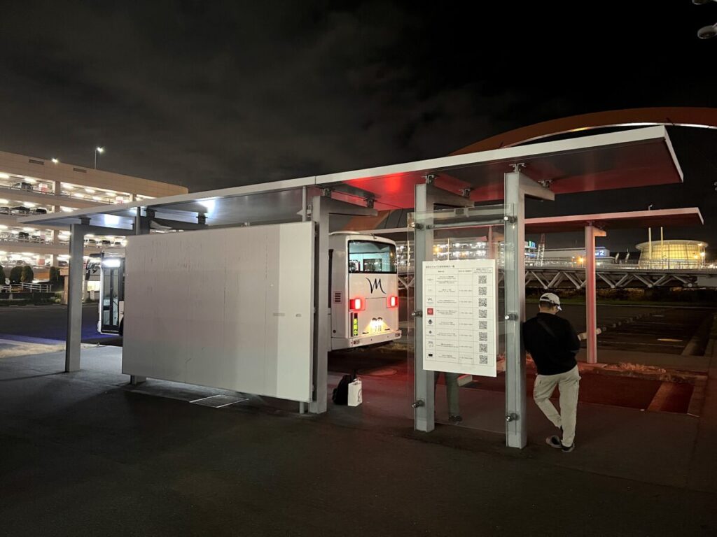 京急EXイン羽田空港シャトルバス ホテル行き