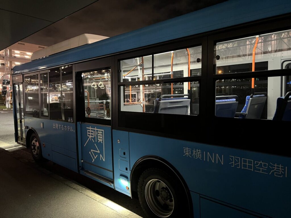 京急EXイン羽田空港シャトルバス ホテル行き